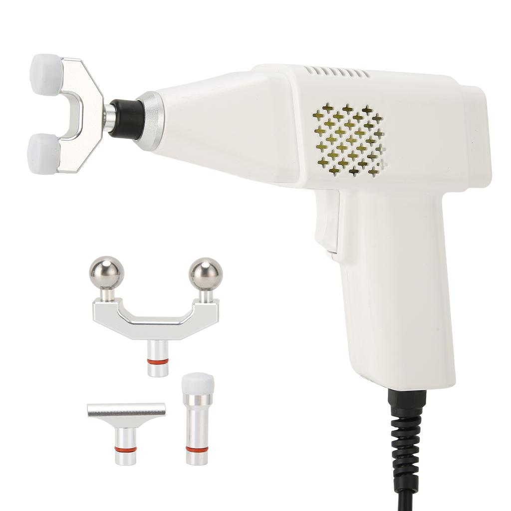 Electric Spine Chiropractor 3 Strength Levels 4 Massage Heads Chiropractic Adjusting Instrument