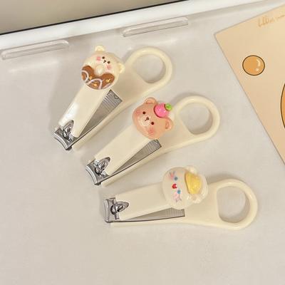 Niedliche Nagelknipser Einzeln Heim Tragbare Nagelwerkzeuge für Mädchen Exquisite Kleine Edelstahl Nagelknipser