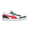 Puma Caracal White Poppy Red Unisex Sneakers Black 369863-24