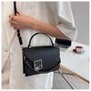 Elegant Woman's Crossbody Bag Korean Style Small Square Bag Trendy Single Shoulder Bag  Gift
