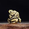 Decorative Pendant Bead with an Ornate Sculpted Scorpion Design and Pass-Through Opening for Custom Lanyard Projects