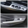Fensterheber Scheinwerfer Schaltpanel Armaturenbrett Klimaanlage Luftabdeckung Verkleidung Kohlefaser Zubehör für Nissan Navara NP300 / Terra 2017-