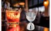ABHAS® Traditional Silver Brass Jigger – 30/60ml Peg Measure | Double-Sided Measuring Cup