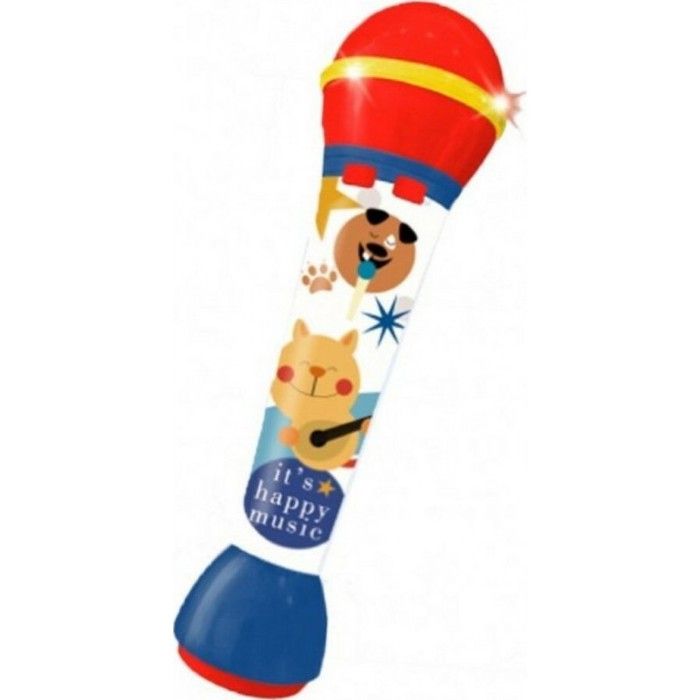 Microphone Karaoké - NC - Reig Animaux - Blanc - Jouets - Pour enfants à partir de 3 ans