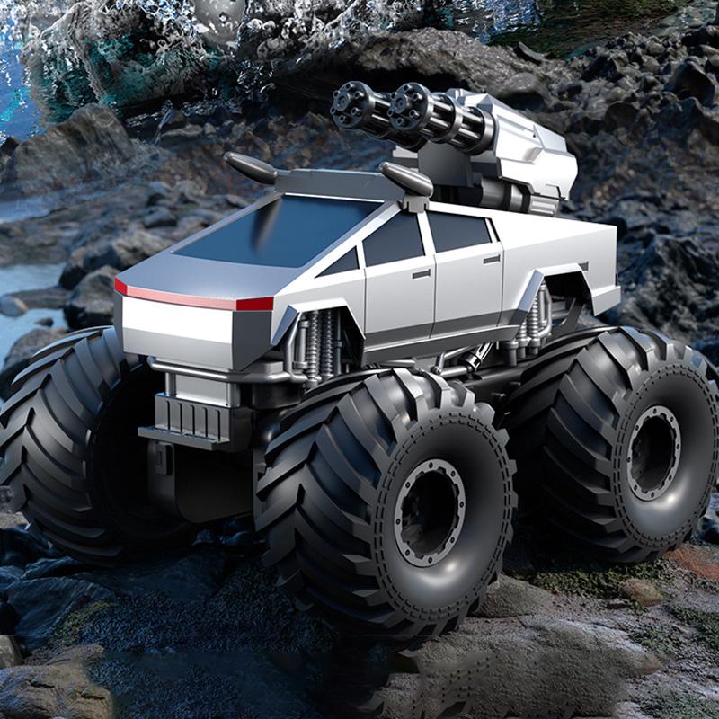 New JJRC Q213 Rc Car 2.4g 4WD Amphibious Remote Control Cars Truck Climbing All-Terrain Waterproof Armored Vehicles Toy for Kid