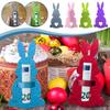 20 PCS / Pack Soft Easter Fabric Change Rabbit Money Clip Gift Packaging Convenient Festival Lively Banknotes 12 × 6 Cm