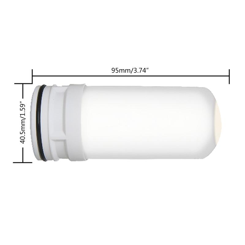 090D 4 PCS Faucet Water Filter Ceramic Replacement Cartridge Remove Practical Durable
