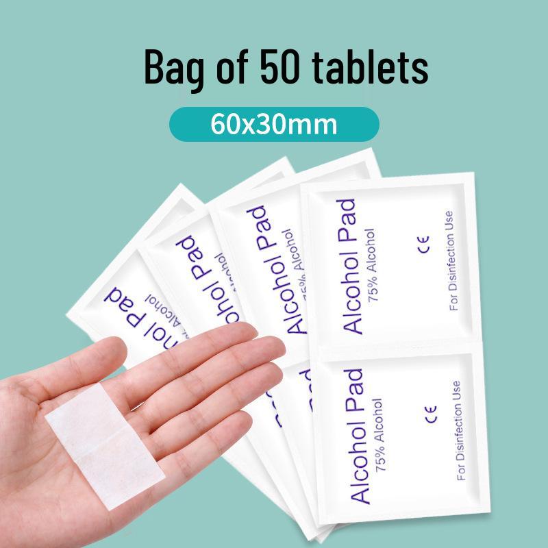 75% Alcohol Swabs: Individually Wrapped Travel Wipes for Wounds & Phone Screens