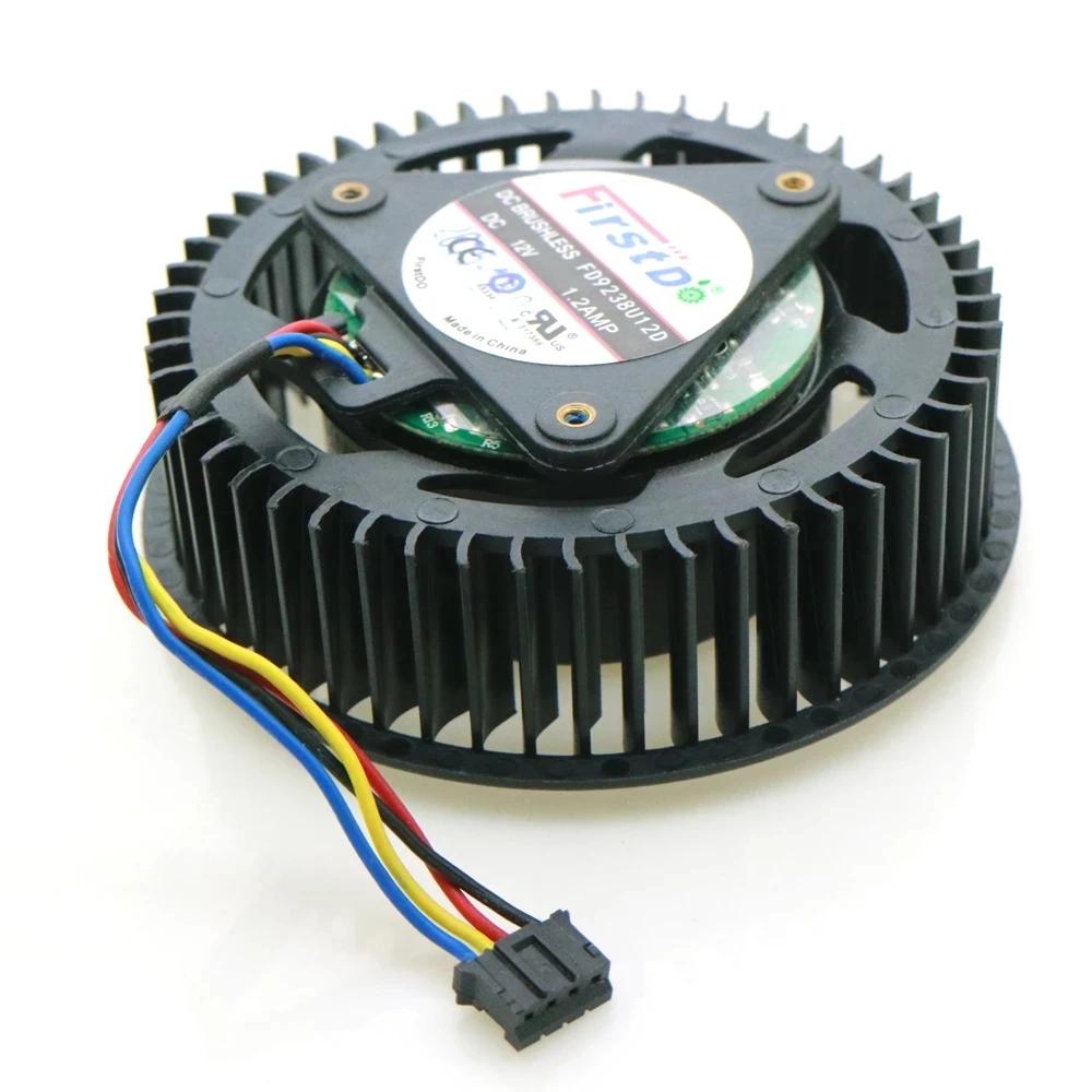 FD9238U12D DC12V 1,2A 75mm 37*37*37mm VGA Lüfter für ASUS GTX960 TURBO GTX970 OC Grafikkarte Kühler Lüfter