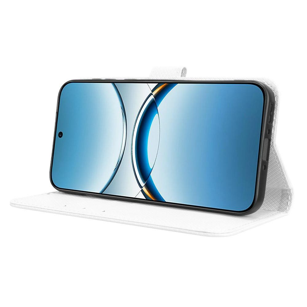 For Oppo Find X8 5G Case PU Leather Diamond Texture Wallet Phone Cover