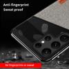 Fabric Canvas Phone Case for Samsung Galaxy S21 S22 S23 Ultra S23 Plus A54 A55 5G 360 Full Protective Back Cover