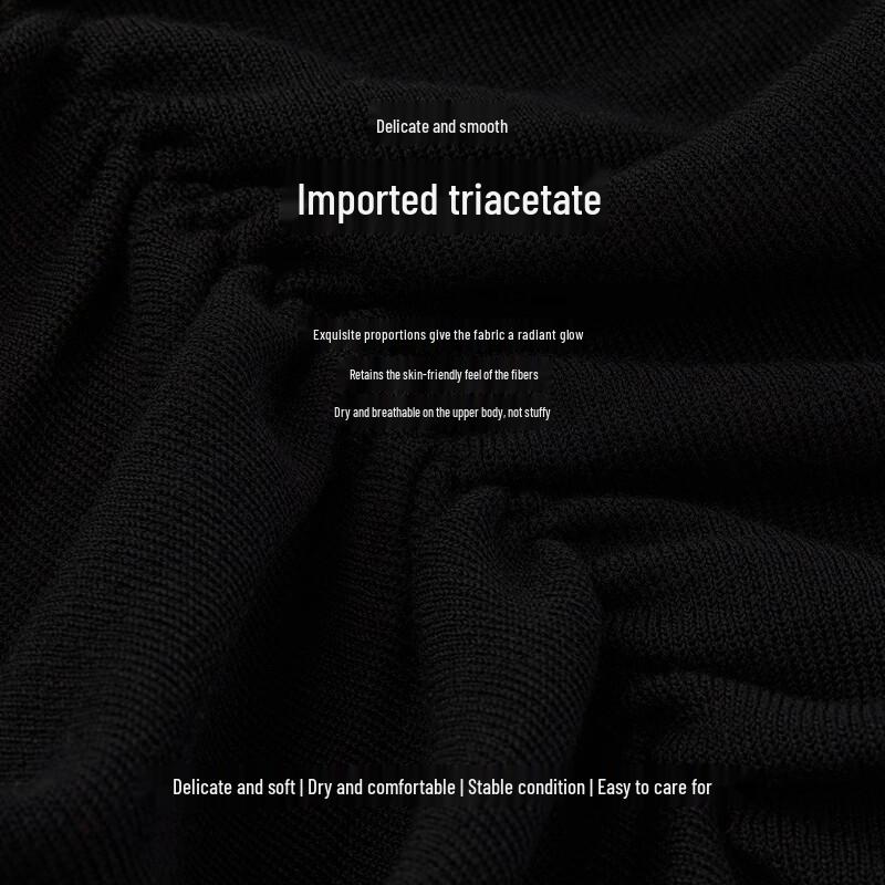 Lanzi Triacetate V-Neck Knit Top