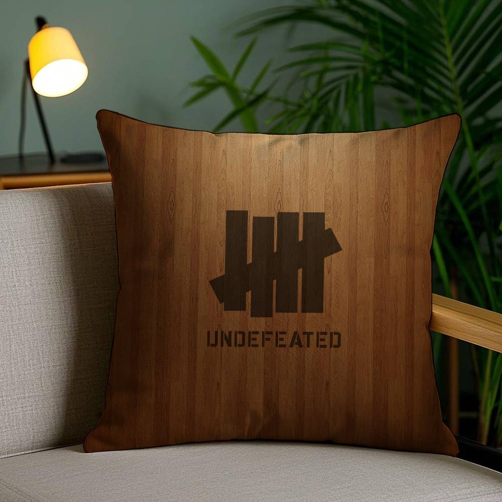 5 Ränder Cool Oslagbar-U Kuddfodral Kvalsterdammsskyddande Kuddfodral Osynlig dragkedja Silkeslen kort plysch Soffkuddfodral