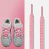 NEW Flat Shoelaces Classic Shoe Laces Off Sneaker Solid Neutral Color Replacement Shoe Strings Suitable for Sneakers Dad Shoes