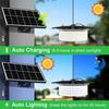 Solar Shed Light Indoor Outdoor, 244LED Pendant Light, Motion Sensor Solar Indoor Light With Remote Control for Home Yard Garage