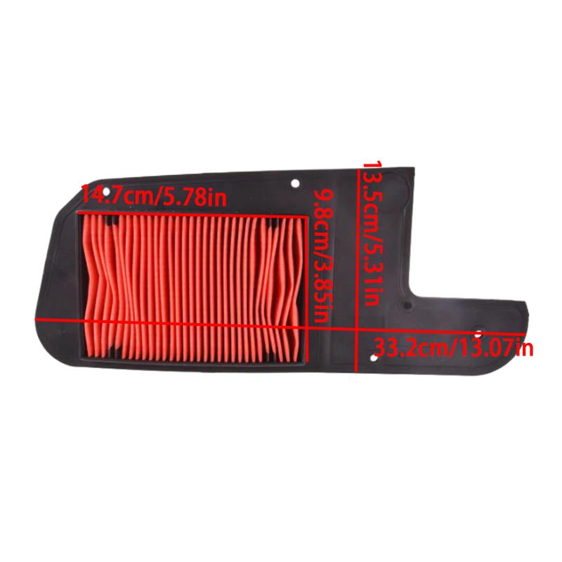 Motorcycle Air Filter Cleaner for Honda PS250 Big Ruckus 250 2005-2006 FES250 Foresight 250 1998-1999