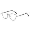Cat Eye Glasses for Women Flat Light Blue Light Protection Student Frame Style Optical Glasses