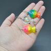 LED Light-up Fishing Lure, Waterproof Fish Attractor Light, Submersible Luminous Electronic Bait for Freshwater Saltwater Boat Trolling Fishing