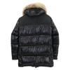 MONCLER [Excellent Condition] FREY Fur/Hooded Down Jacket 1 blackUsed