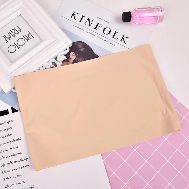 Letni damski top typu bandeau z modalu, solidny, oddychający, bez ramiączek, biustonosz typu bandeau, miękki, bezszwowy, damski, swobodny top typu crop top