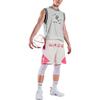 Li-Ning Wade Series Contrast 3D Letter Print Sports Casual Shorts Men Bottoms White AAPS137-1