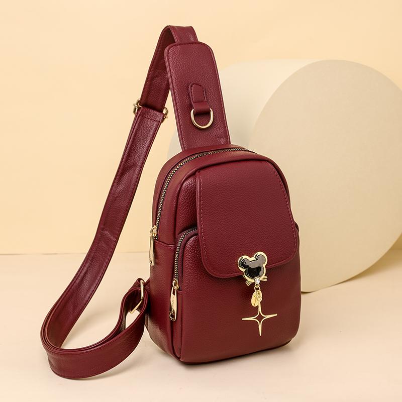 Women Bag Shoulder Bag Casual Chest Bag Business Female Bag Multfunctional Women Backpack Cycling Sport Rucksack Travel Pack 15cm7cm22cm