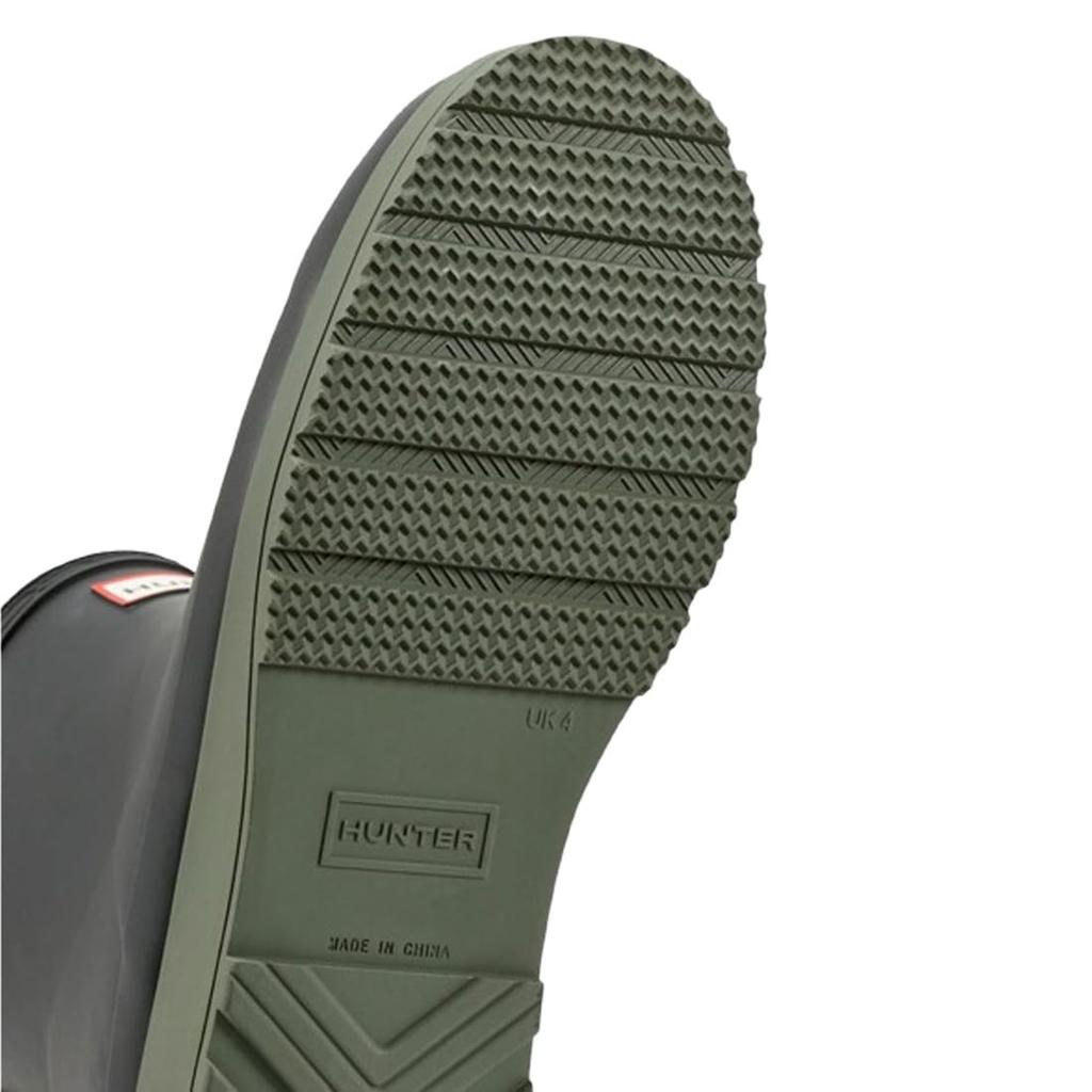 Hunter PLAY SHORT INSULATED Rain and US 7 Women's Boots, Short, Fleece-Lined, Waterproof, Cold-Weather, W-S2235RMA BLACK_002, (24.0cm) [Used]