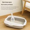 Large Semi-Enclosed Deodorizing Cat Litter Box
