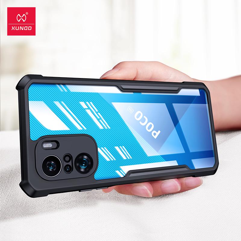 

Xundidi Poco F3 Protective Case: Slim, Drop-Proof Cover Compatible with Xiaomi Poco F3 Xiaomi Poco F3 прохладный черный