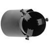 For Ford Focus 2" Car Exhaust Pipe Stainless Steel Rear Exhaust Pipe Tail Muffler Tip Matt Black Universal Car Exhaust