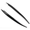 2PCS Car Headlight Eyebrow Eyelid Cover Trim ABS Carbon Fiber Eye-catching For VW Golf 7 VII GTI GTD R MK7 2013-2017