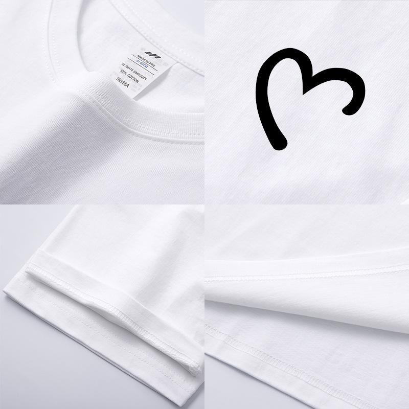 Футболка Summer Simplicity из хлопка с круглым вырезом и коротким рукавом — фото 4