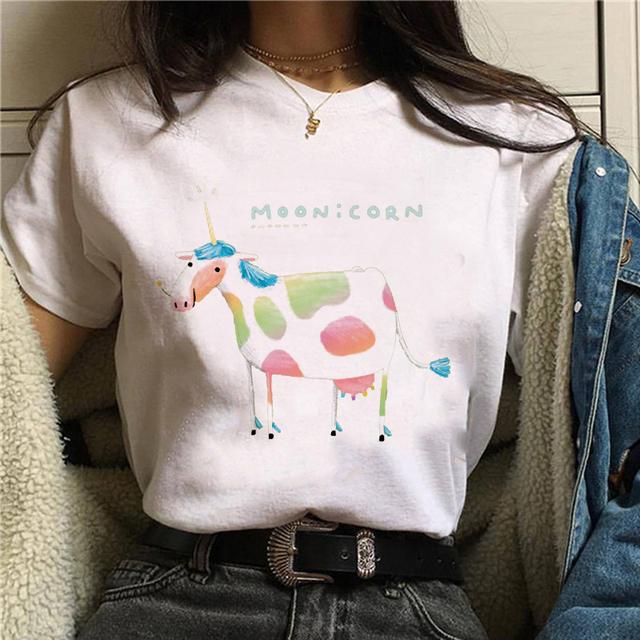 Summer Fashion Oversized T-Shirt for Women Harajuku Style Cockatiels Parrot Graphic Loose Short Sleeve Funny Bird Print Top