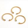 Geometrisches Edelstahlarmband für Damen Modeschmuck Sommer