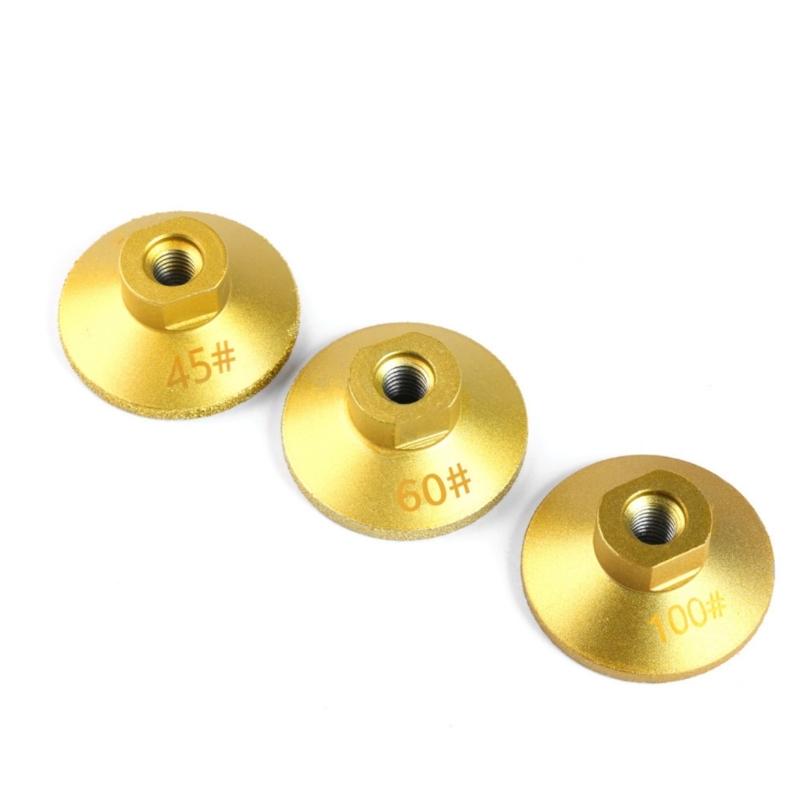 Flacher Schleifkopf mit Karborundmetall Geeignet für Effizientes Marmorstein Polieren Grobschleif Feinschleif Anwendungen