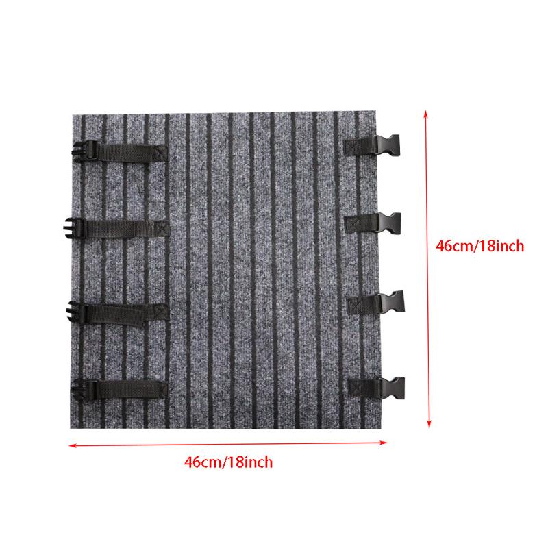 Rv Stair Covers Rv Protective Step Mats Non-Slip Heavy Duty Replacement Part Motorhome Accessories for Outdoor Travel Camping