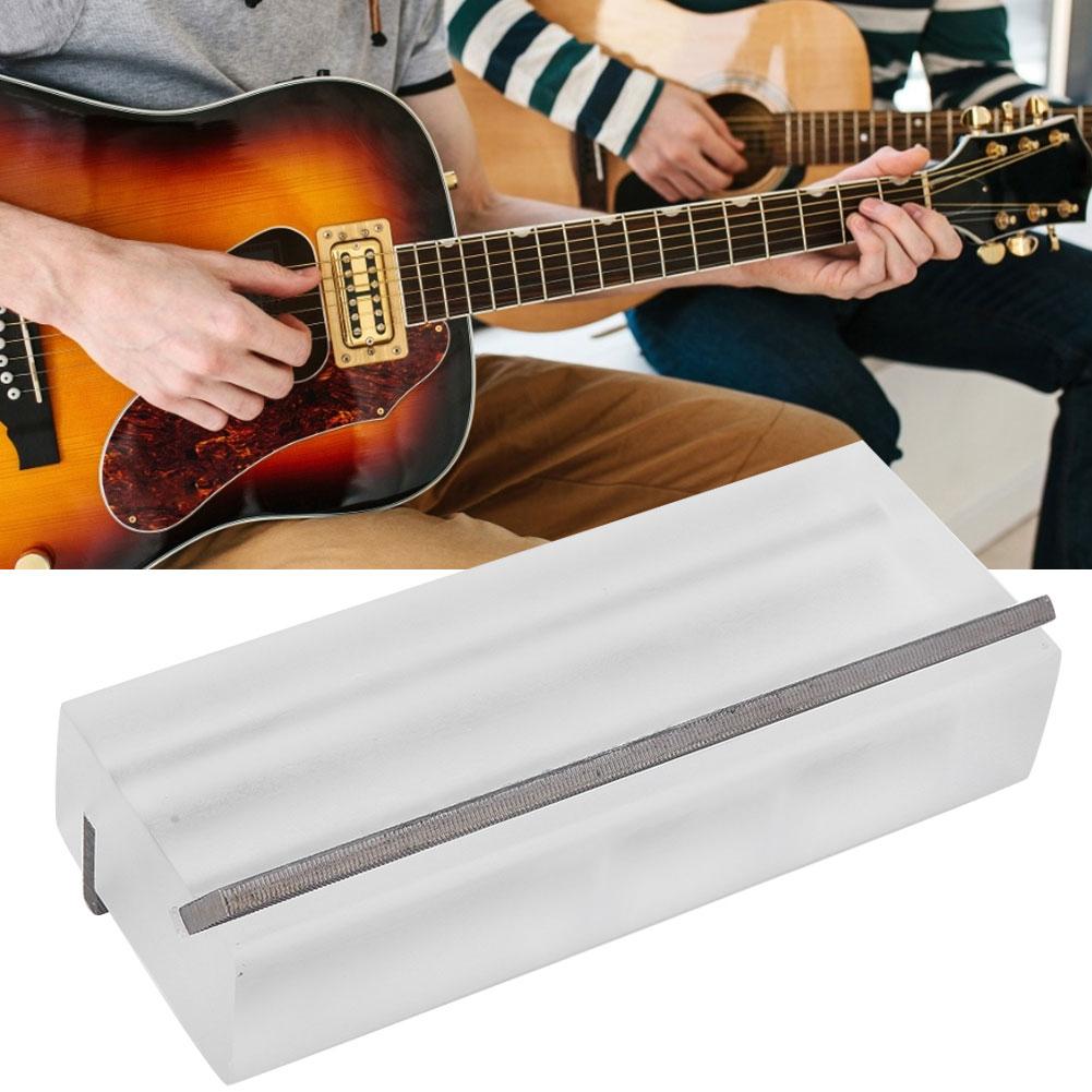 Fret Bevel File 2 In 1 35 Degrees 90 Degrees Angle Chamfering Luthier Repair Tool for Guitar Ukulele