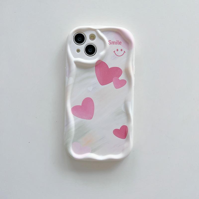 Phone Case Soft Shell Cheap Silicone Soft Case Love Printed Shell Mobile Phone White Back ...