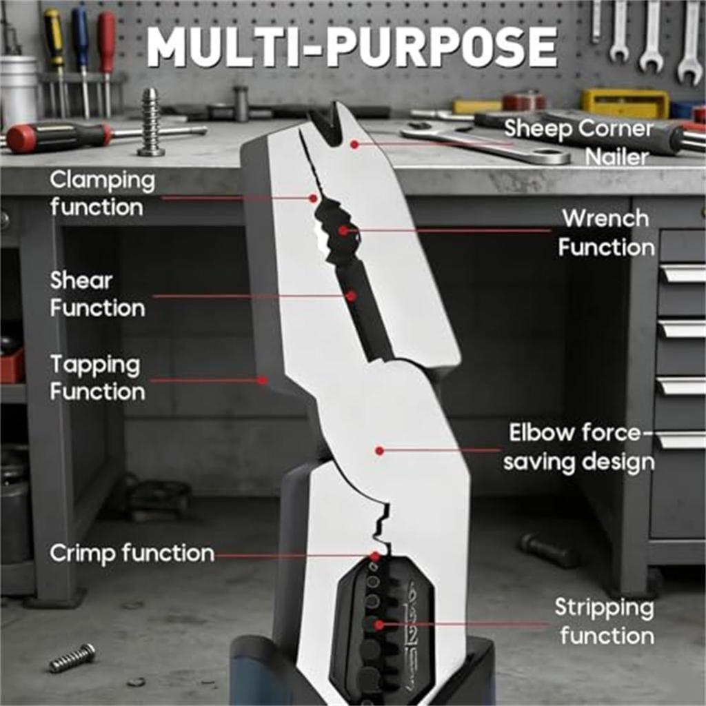 Ndustrial Grade Multifunctional Cutting Pliers, Cutting Tools For Household Maintenance
