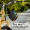 EBS-309 Mini Portable Bluetooth 5.3 Speaker With RGB Light  Outdoor Waterproof Music Box Magnetic to Steel