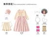 Costumi per bambini di Halloween scuola 100 giorni vestito da nonna divertente costume da vecchia signora vestito floreale