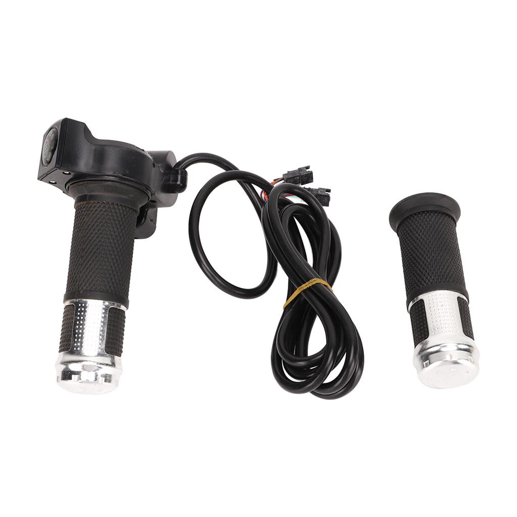 2 ks plynové rukojeti pro elektrokolo, rukojeť pro ovládání rychlosti, s 4 světly, 3rychlostní spínač, příslušenství pro přestavbu kola