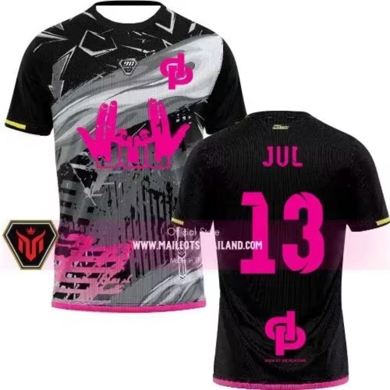 ETST45 Nieuw Maillot JUL T-shirt Zomer Jeugd Ademend En Sneldrogend Training Voetbalshirts Motoren Sportshirts Heren Tops S