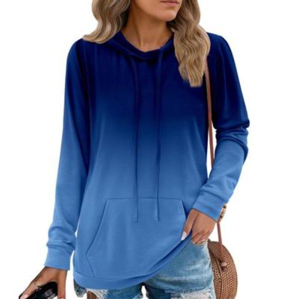 Felpe con cappuccio da donna Felpe con cappuccio alla moda per ragazze adolescenti Top tunica autunnale da donna