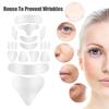 3-18Piece Set Anti-Wrinkle Stickers Women Reusable Silicone Removal Sticker Face Forehead Neck Pad Aging Skin Lifting Care Patch