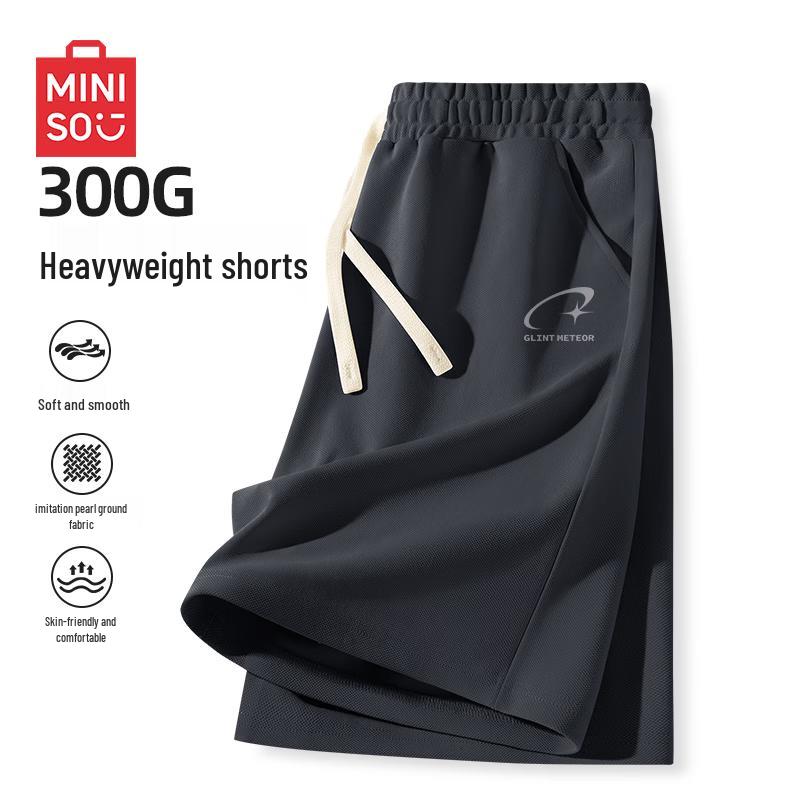 MINISO Men s Summer Relaxed Heavyweight Shorts 4XL