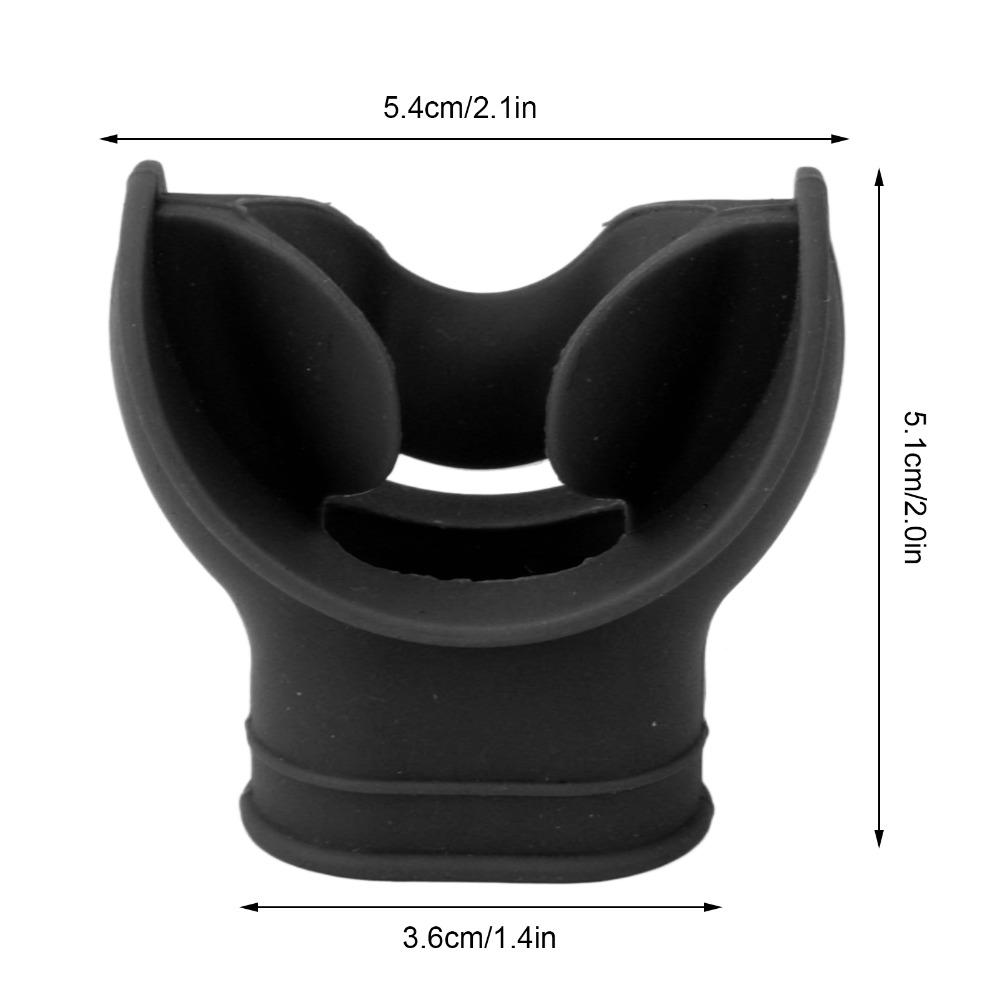 Silicone Scuba Diving Regulator Mouthpiece Mouthpiece Snorkel Regulator for Snorkeling