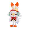Pokémon Center Original Plush Toy Pokémon Christmas Wonderland Scorbunny 21 x 17 x 10 cm (H x W x D)