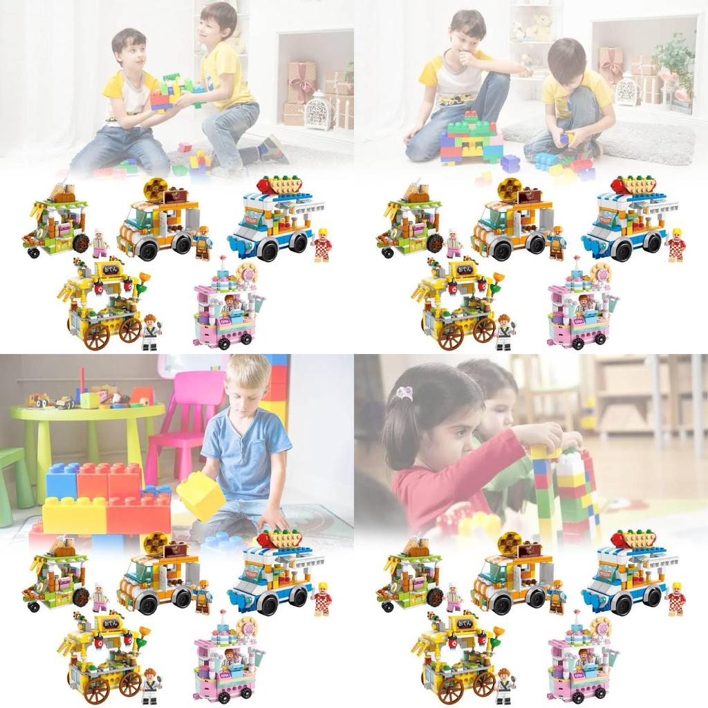Colorful Building Blocks Compatible With For Kids Creativity And Imagination