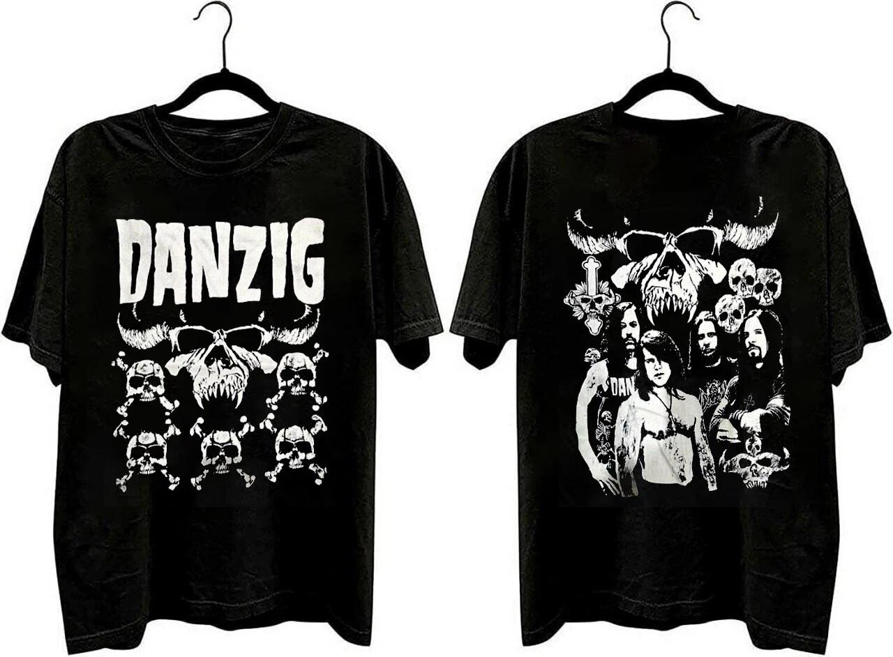 Vtg 2 sided Danzig metal band tee shirt M
